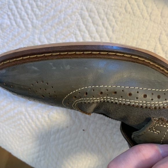 Wingtip brogue Oxford dress shoes - Picture 6 of 6